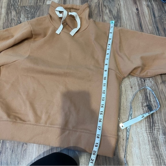 Madewell MWL Ribbed Funnelneck Sweatshirt - Picture 10 of 11